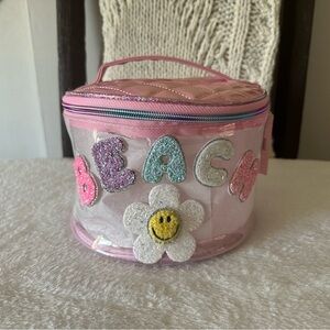NWT Pink Beach Accessory Bag